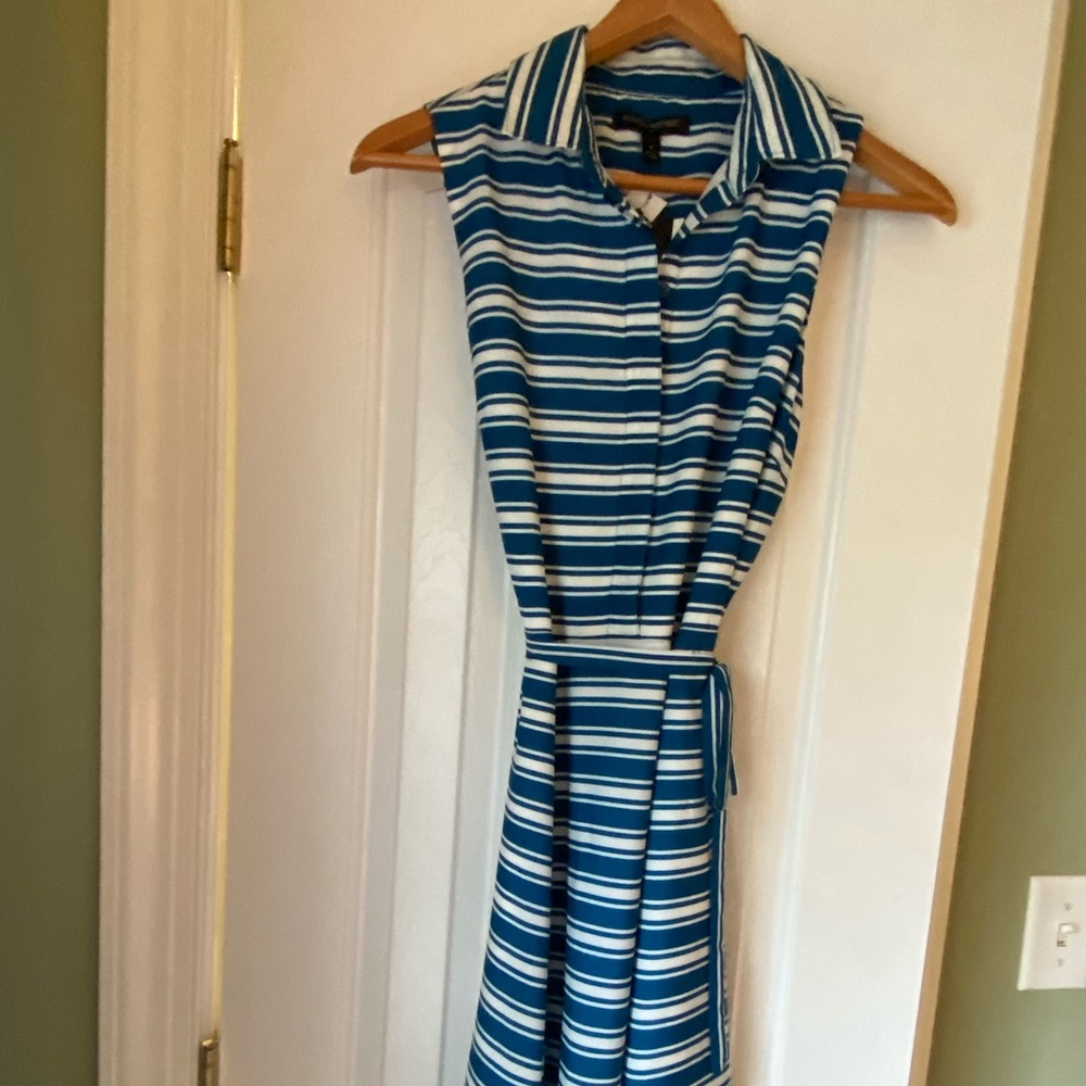 Banana Republic Belted Sleeveless Swing Dress, Women’s Size 4